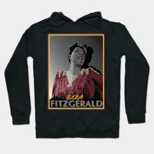 ELLA FITZGERALD AMERICAN JAZZ SINGER QUEEN OF JAZZ Hoodie